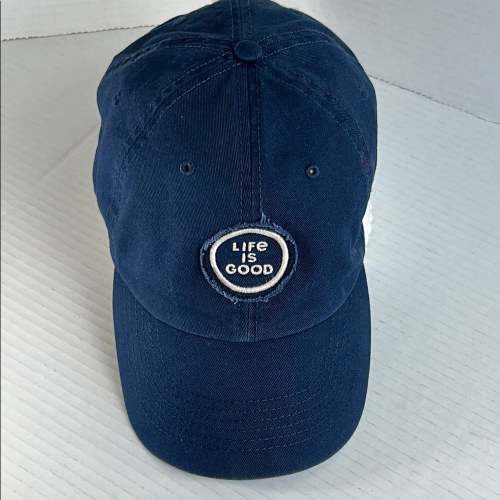 Life is Good Navy Blue Baseball Cap